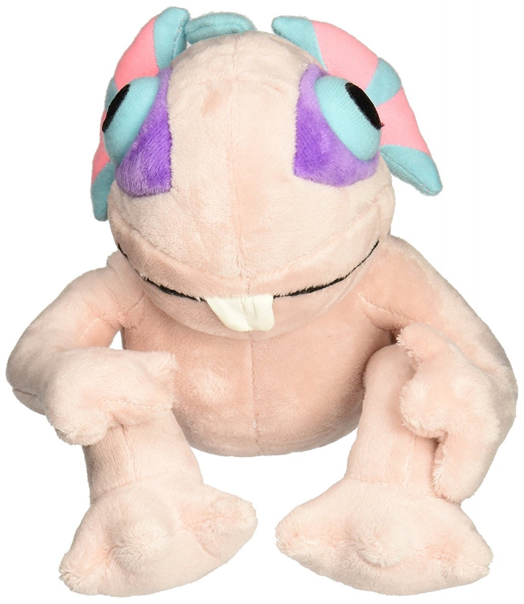 Плюшевая игрушка - розовый мурлочонок Гурчаль